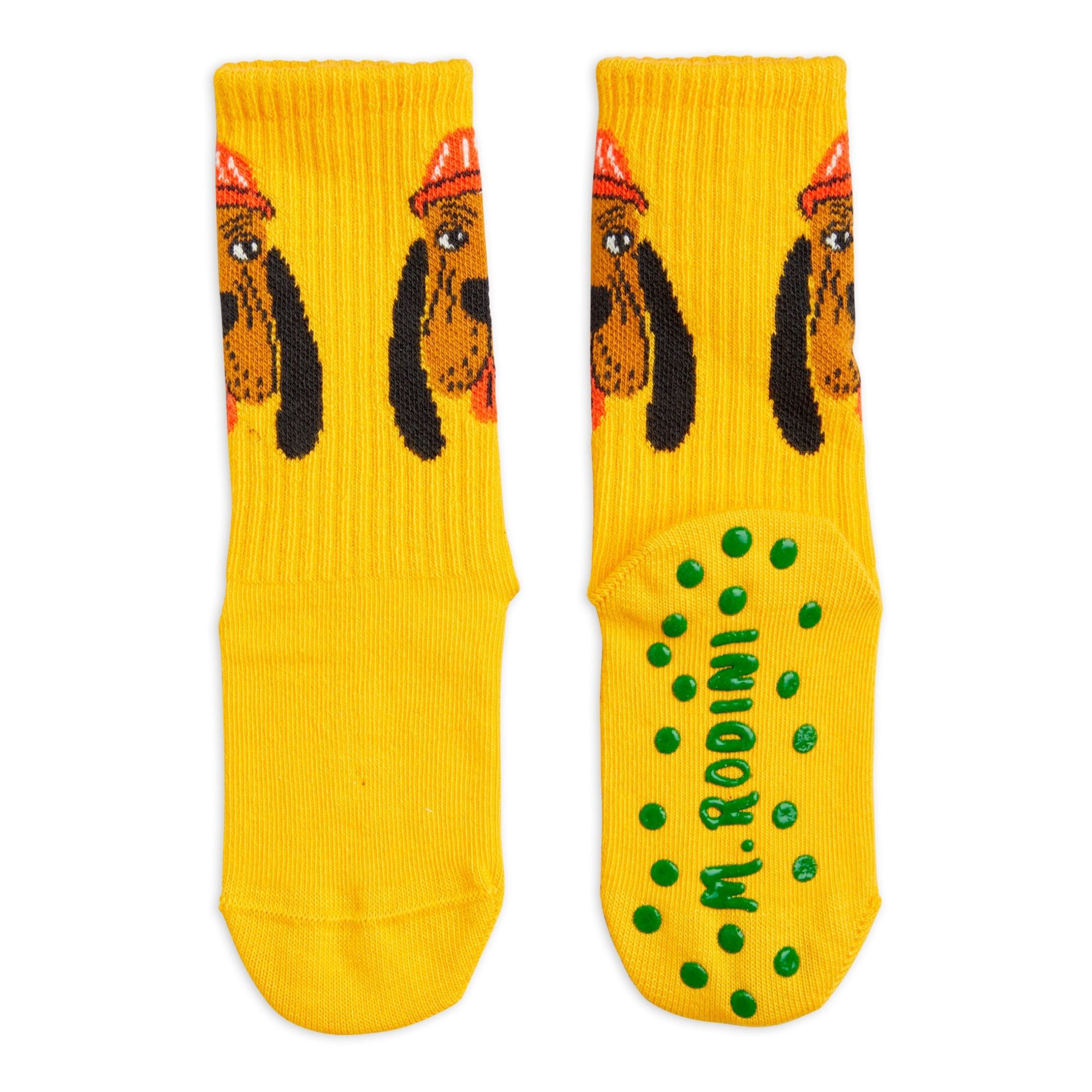 Chaussettes bébé coton bio antidérapantes