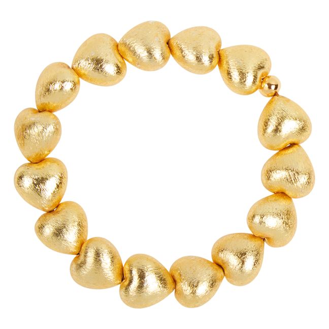 Maxi Heart bracelet | Gold