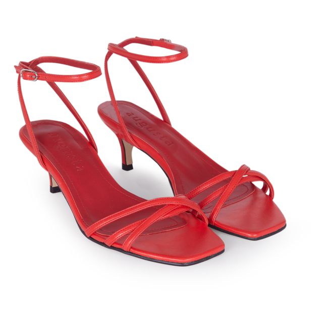 Sandalias de tacón Uma | Rojo