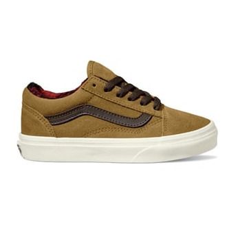Lace-up Sneakers Old Skool Carreaux | Camel