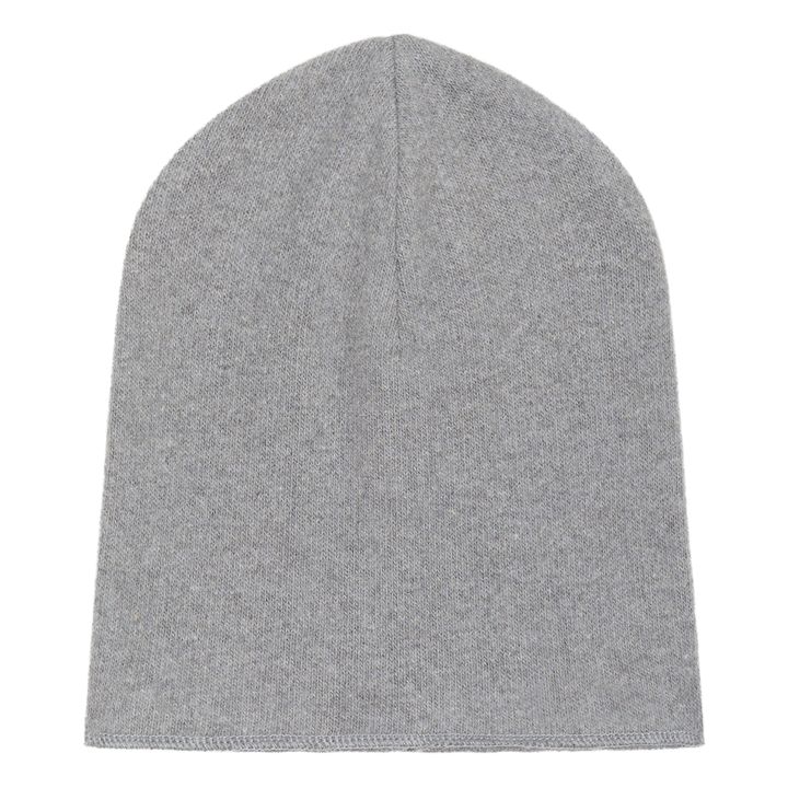 Mütze aus Wolle | Grau Meliert- Produktbild Nr. 0