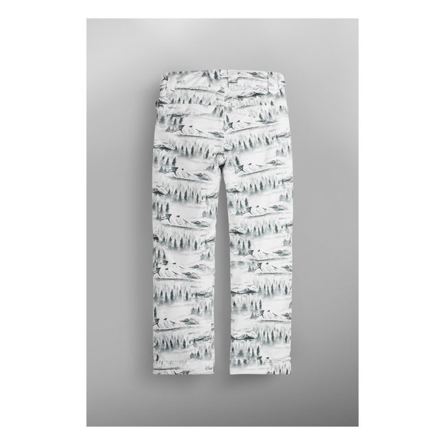 Pantalon de Ski Time Recyclé | White