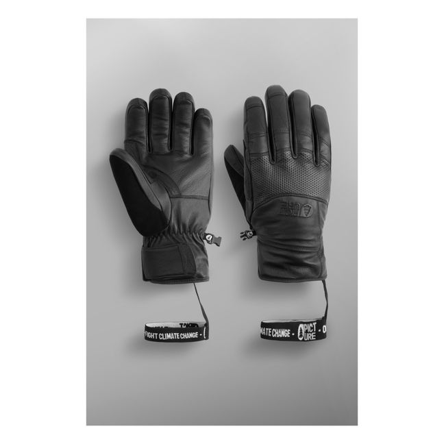 Guanti in pelle Glenworth | Nero