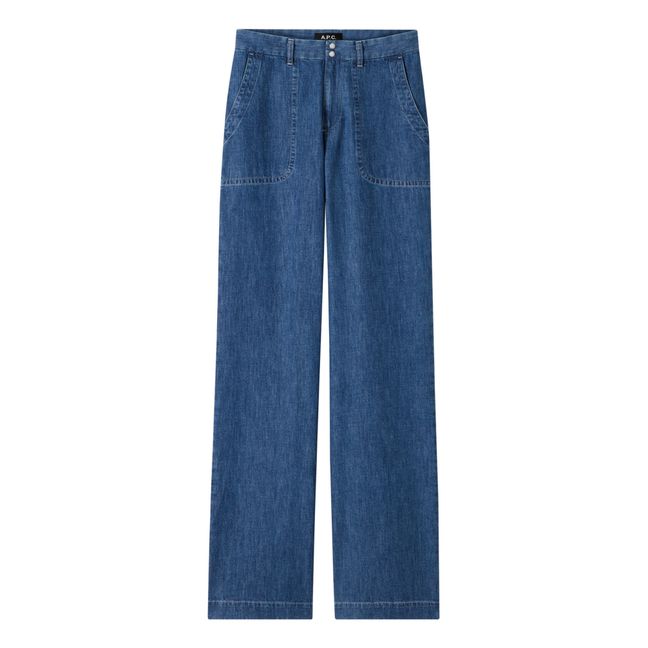 Jeans Seaside Bio-Baumwolle | Indigoblau