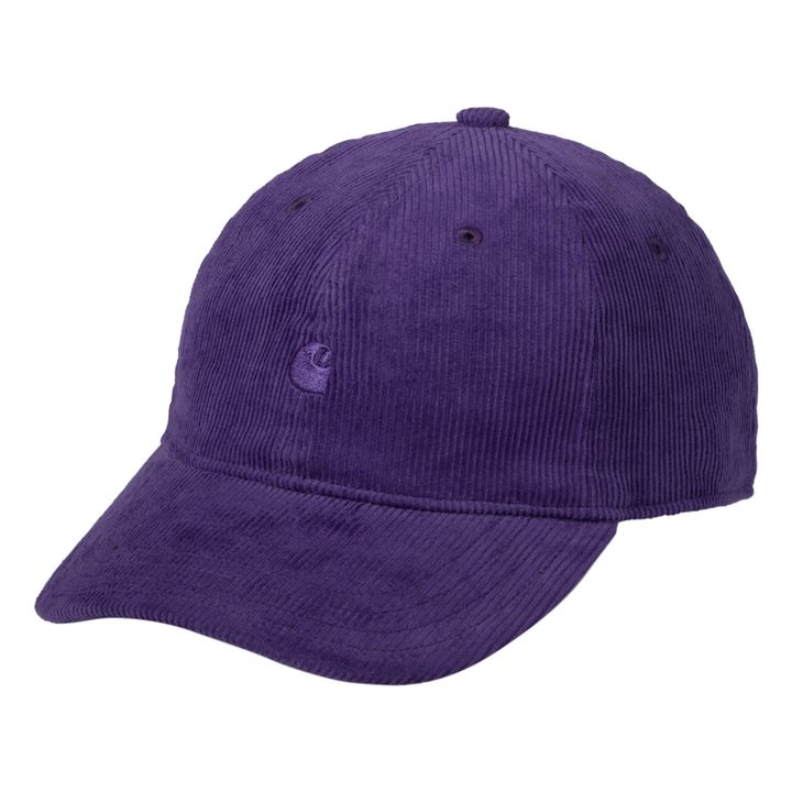 Cap Harlem Samt | Violett- Produktbild Nr. 0