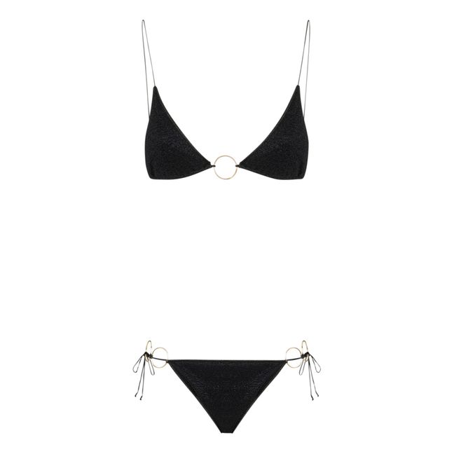 Maillot 2 Pièces Lumière Ring | Noir