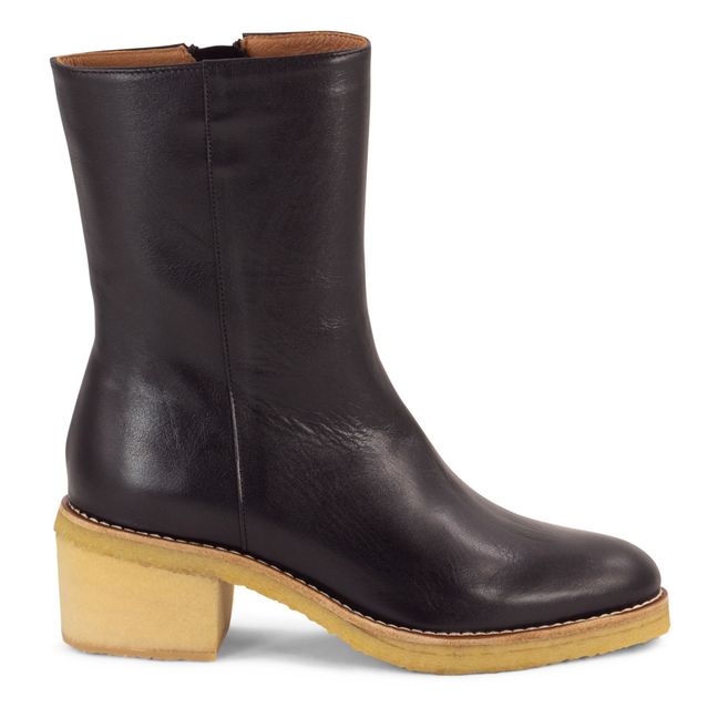 Gustavien Boots Leather | Black