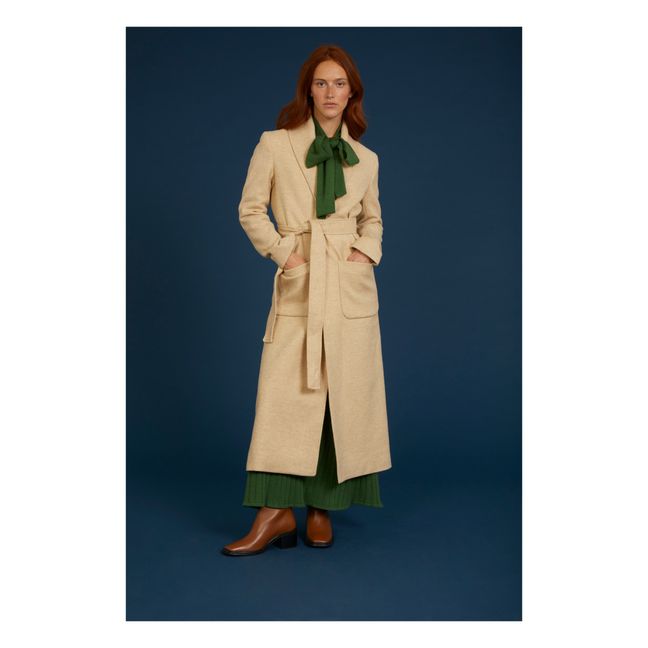 Manteau Grape Laine | Crème