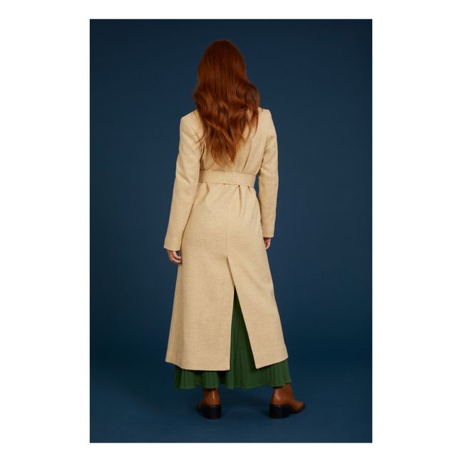 Manteau Grape Laine | Crème