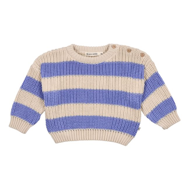 Myra Baby Organic Cotton Sweater | Blue