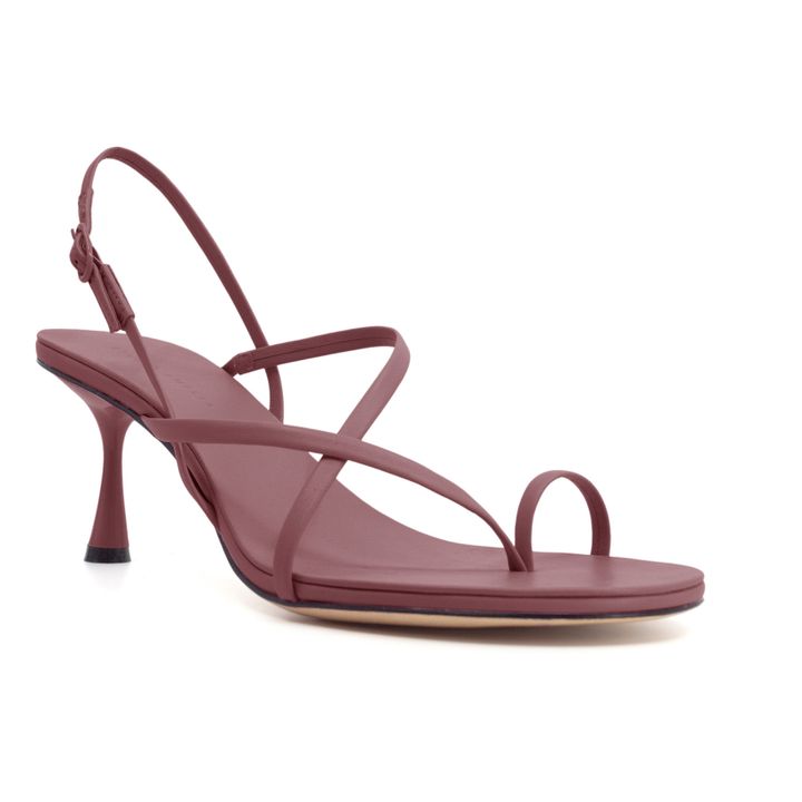 Studio Amélia Agatha 70 sandals Aubergine Smallable