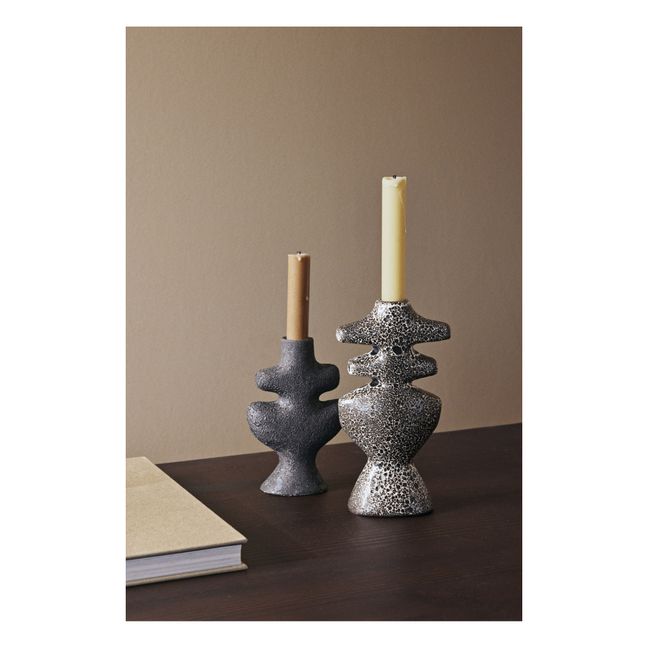 Yara candlestick | Dark grey