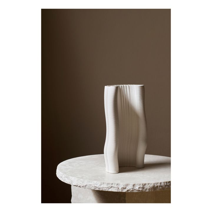 Vaso Moire | Off-White- Immagine del prodotto n°1