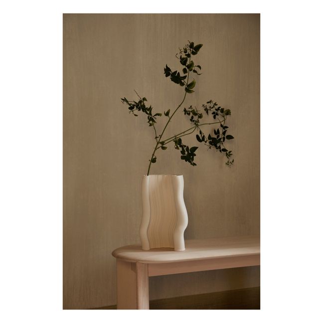 Moire vase | Off-White