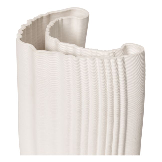 Moire vase | Off-White