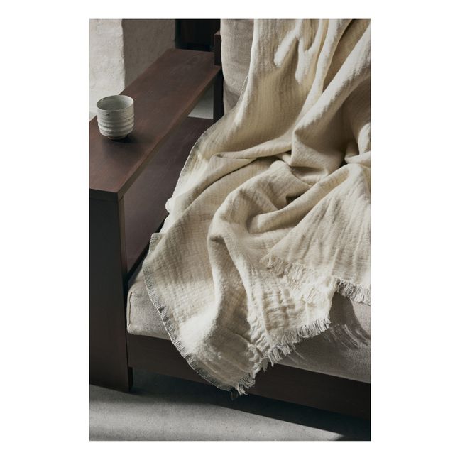 Plaid Weaver en laine et coton | Off-White