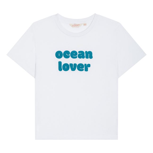 Maglietta "Ocean Lover | Bianco