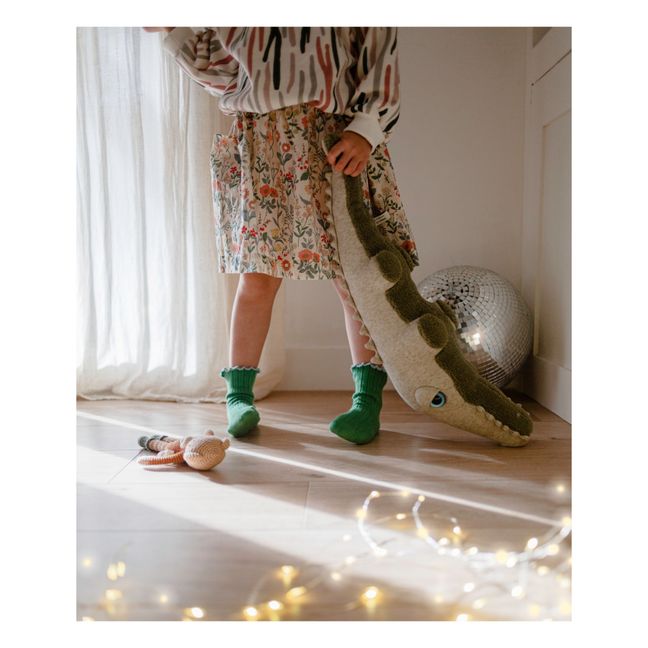 Lot Chouchou et Jupe Ruche Liberty x Smallable | Ecru