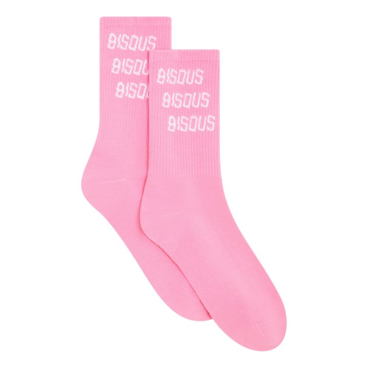 Calcetines Bisous x3 | Rosa- Imagen del producto n°0