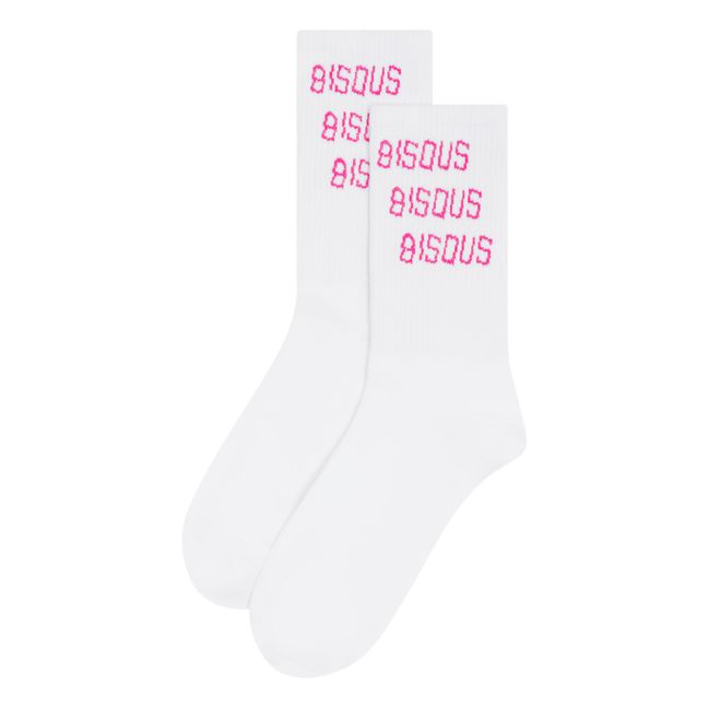 Socken Küsschen x3 | Weiß