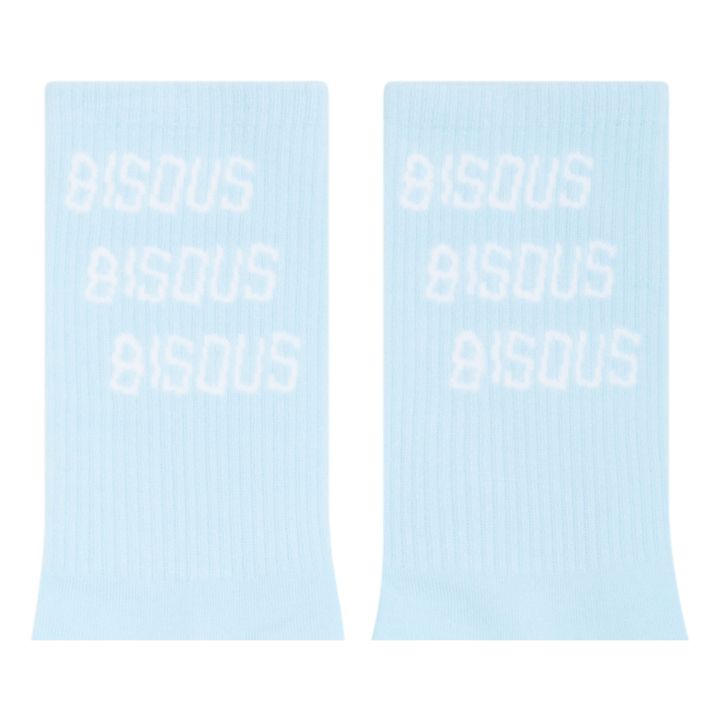 Calcetines Bisous x3 | Azul Claro- Imagen del producto n°2