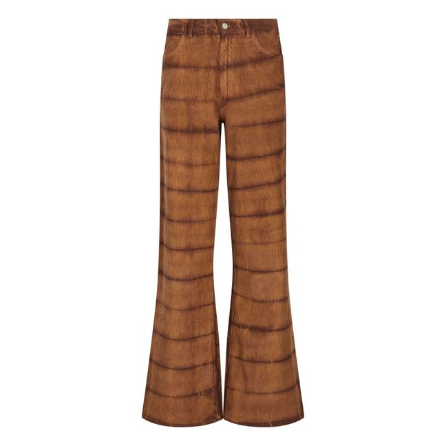 Enca Corduroy Trousers | Brown