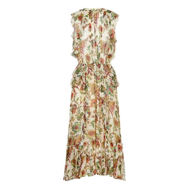 Robe Adrienne Soie | Ecru