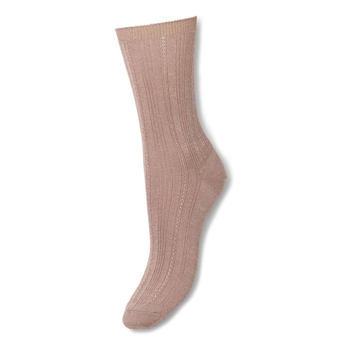 Socken Drake Glitter | Mauve- Produktbild Nr. 0