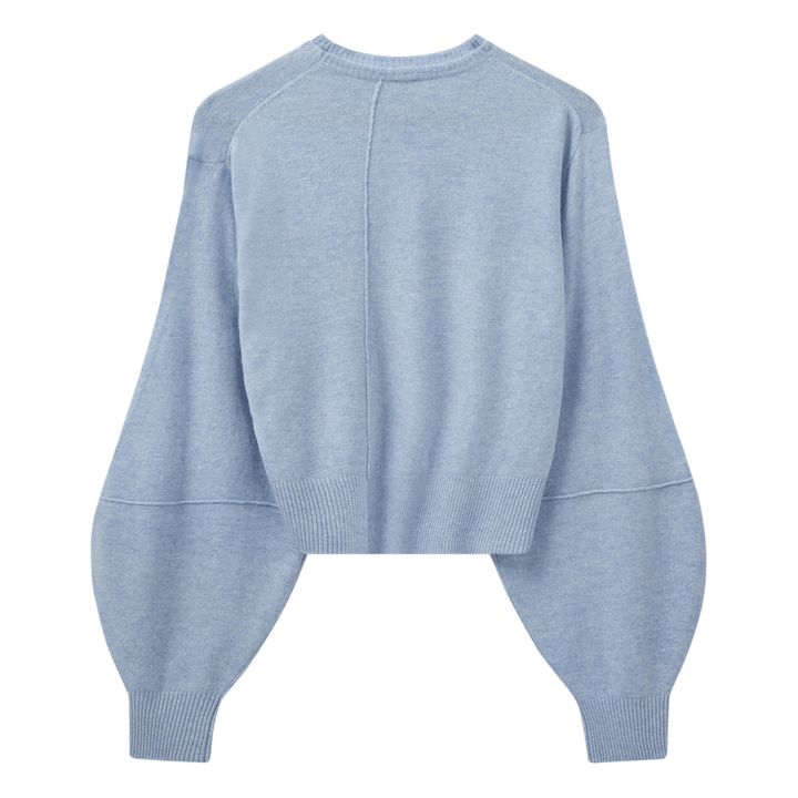 Maglione in lana Como | Azzurro- Immagine del prodotto n°3