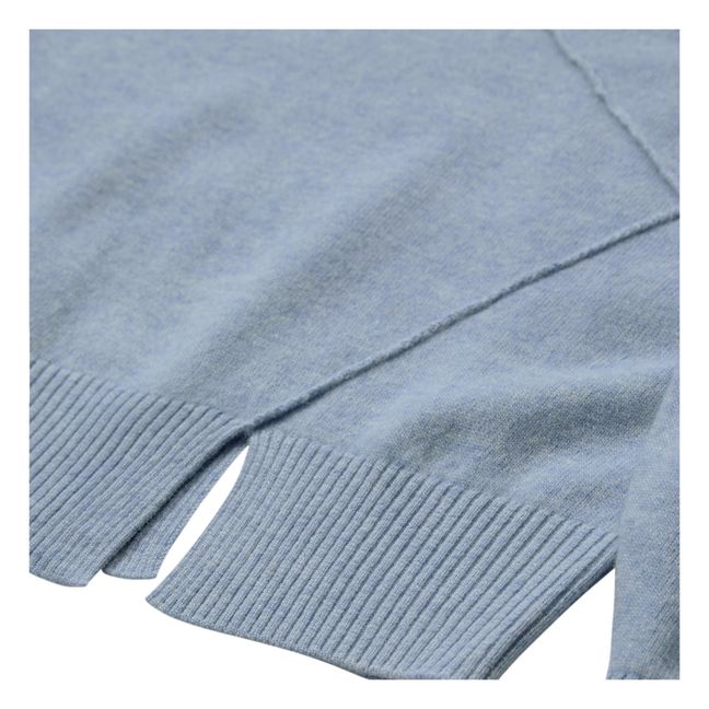 Maglione in lana Como | Azzurro