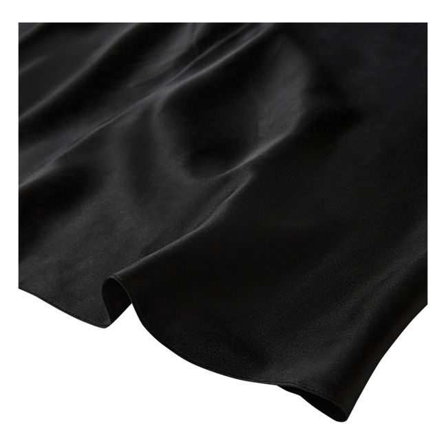 Robe Catania Slip Soie | Negro