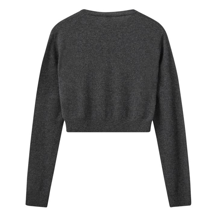 The Garment - Piemonte Crop Cashmere Cardigan - Charcoal grey | Smallable