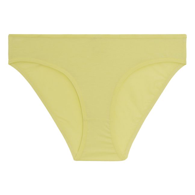 Culotte Bell Bambou Lyocell | Pale yellow