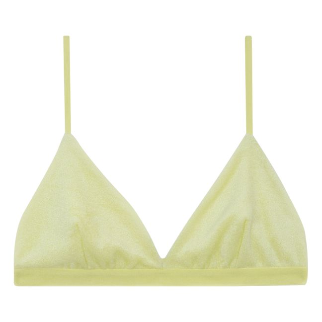 Soutien-Gorge Mississippi Velours | Pale yellow