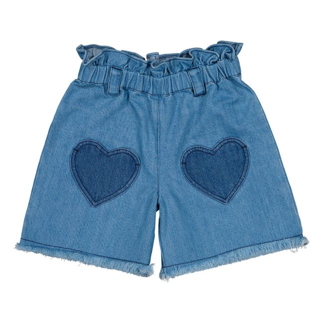 Coolette Denim shorts | Denim blue