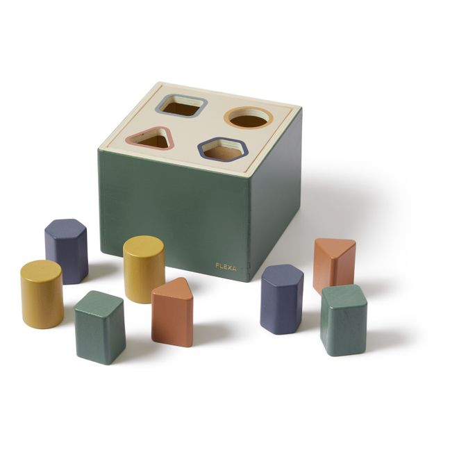 Boîte à formes en bois