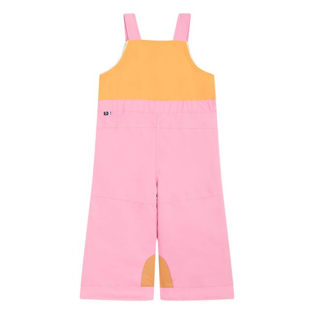 Salopette de Ski Snowy Unie Recyclée | Rose bonbon