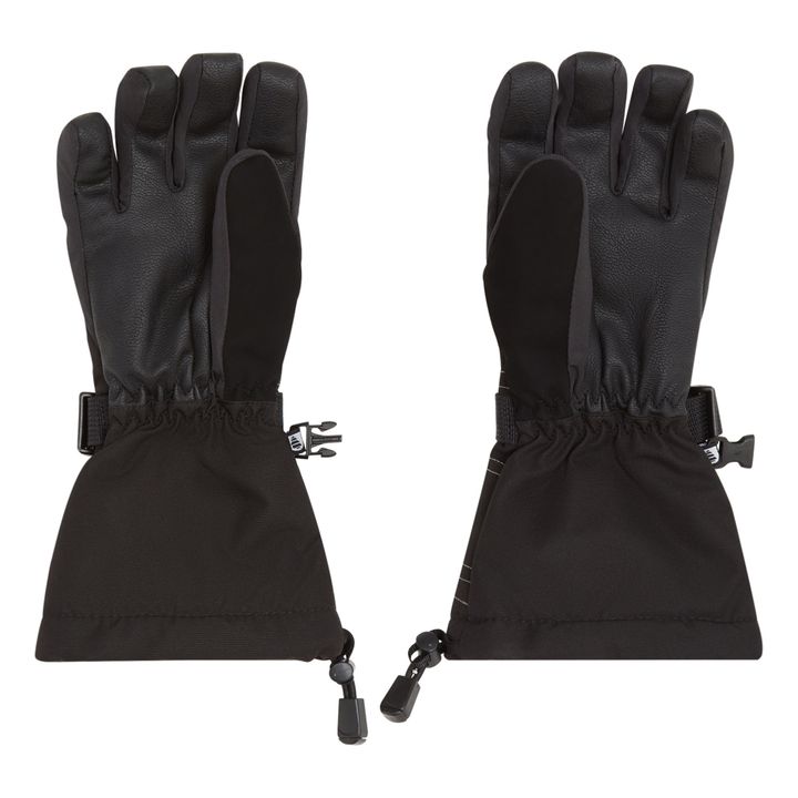 Testy Adjustable Ski Gloves | Black- Product image n°2