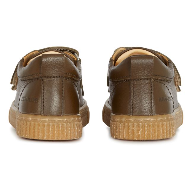 Baskets Scratchs | Vert kaki
