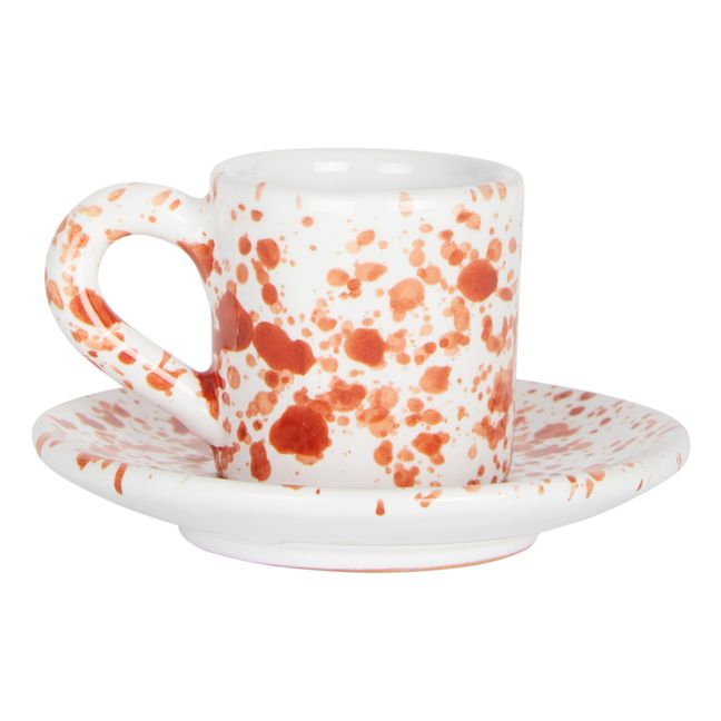 Cup and saucer Point | Terracotta