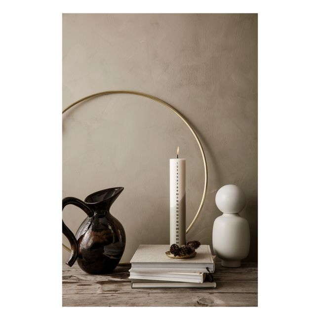 Vase en grès Muse Talia | Blanc
