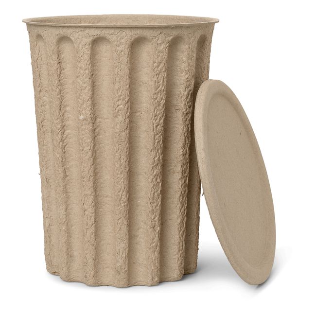 Cestino in carta | Beige