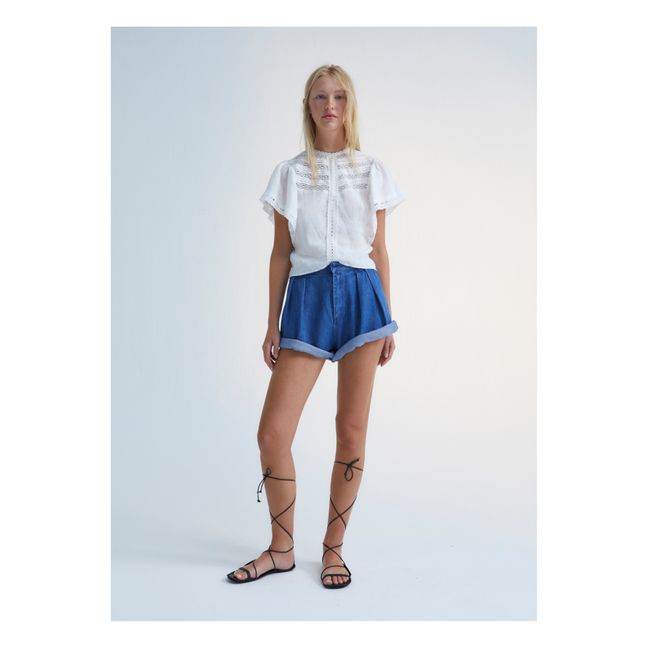 Pantalones cortos vaqueros Woodland - Colección Mujer | Azul