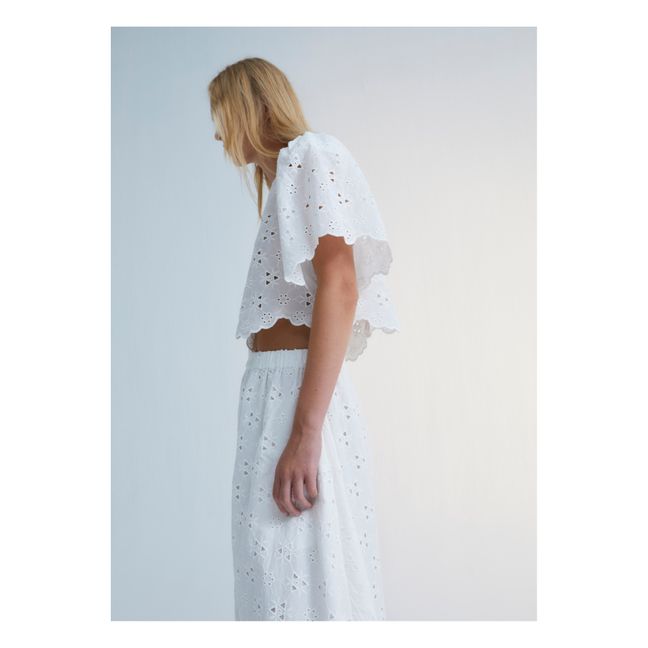 Abbott Bluse - Damenkollektion | Weiß