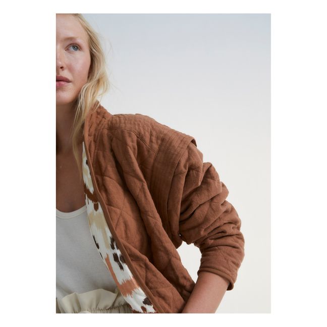 West Linen Jacket - Women's collection | Brown