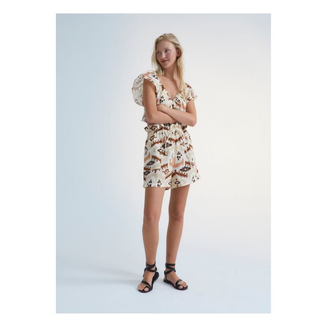 West Printed Shorts - Women's collection | Beige