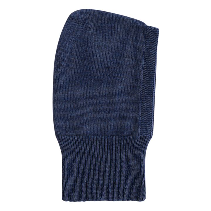 Eddy Merino wool balaclava | Navy blue- Product image n°0
