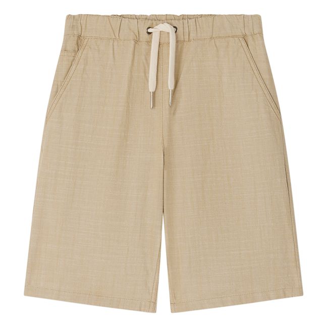 Conway Chambray Shorts | Beige