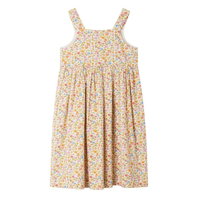 Robe Fleurie Laly | Abricot