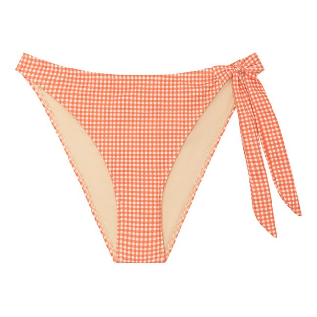 Bas de Maillot Hi Line | Rosso corallo